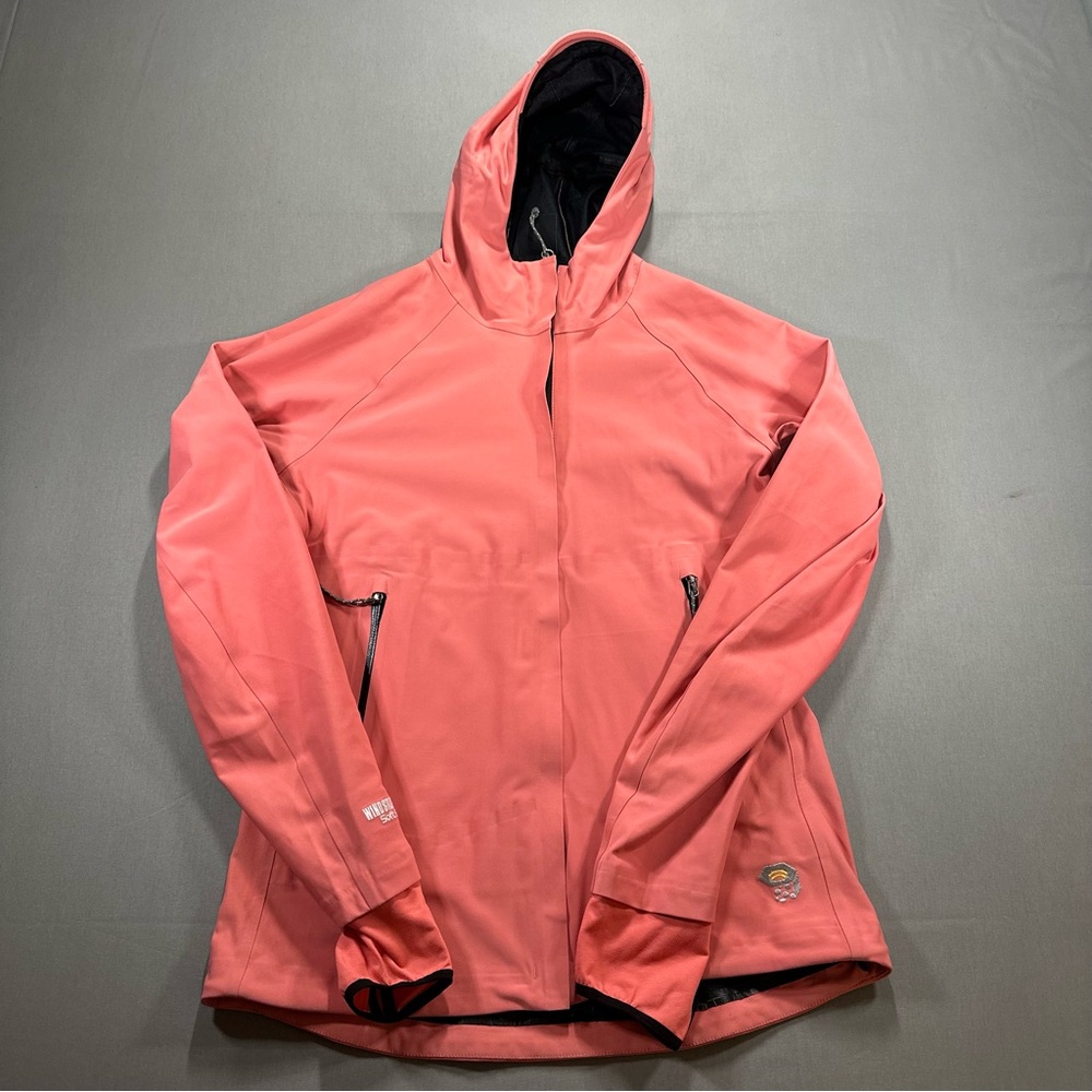 Mountain Hardwear Windstopper Softshell Fitted Jacket w/ Hood - Womens 10